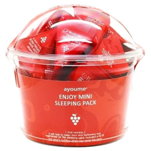 Оптом Нічна маска-пірамідка для обличчя AYOUME ENJOY MINI SLEEPING PACK - 3 г Оптом Нічна маска-пірамідка для обличчя AYOUME ENJOY MINI SLEEPING PACK - 3 г