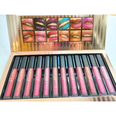 Оптом Набір блиску для губ YABAOLIAN VELVET 4D MAX LIPGLOSS