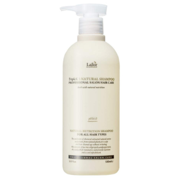 Оптом Органічний шампунь із рослинними екстрактами LADOR TRIPLEX NATURAL SHAMPOO - 530 мл
