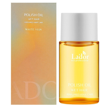 Оптом Парфумована олія для волосся LADOR POLISH OIL WET HAIR (WHITE YUJA) - 10 мл