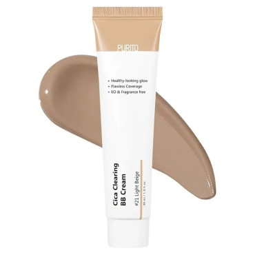 Оптом ВВ-крем з екстрактом центелли PURITO CICA CLEARING BB CREAM – 30 мл