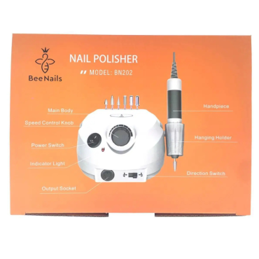 Оптом Фрезер для манікюру та педикюру BEE NAILS BN 202 на 35000 обертів - 30 Вт