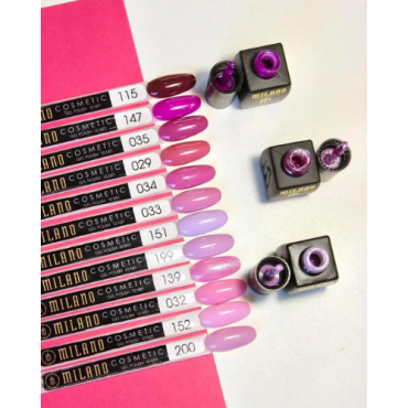 Оптом Гель-лак для нігтів MILANO COSMETIC GEL POLISH - 8 мл