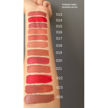 Оптом Помада рідка для губ BOGENIA LIQUID MATTE LIPSTICK SPICE TRAVEL BG720 - 8 мл