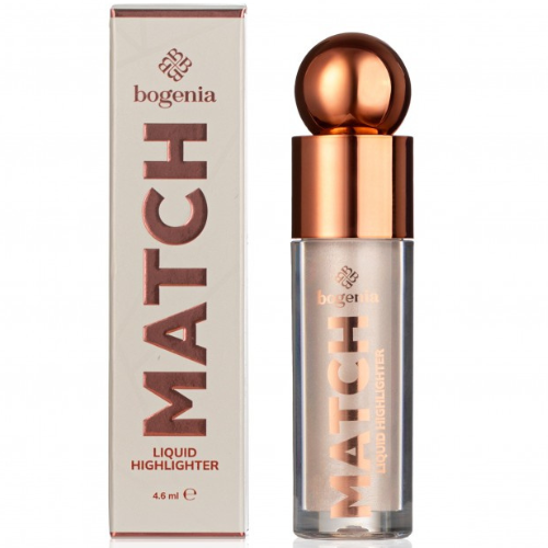 Оптом Рідкий хайлайтер MATCH LIQUID HIGHLIGHTER BOGENIA BG673 №001- 4,6 мл Оптом Рідкий хайлайтер MATCH LIQUID HIGHLIGHTER BOGENIA BG673 №001- 4,6 мл