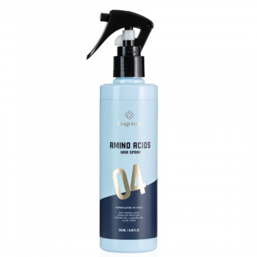 Оптом Термозахисний спрей для волосся з амінокислотами BOGENIA AMINO ACIDS HAIR SPRAY BG433 №004 - 250 мл