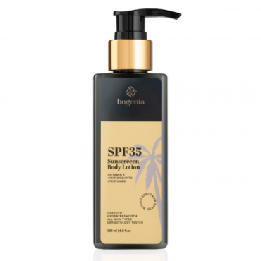 Оптом Сонцезахисний лосьйон для тіла BOGENIA SUNSCREEEN BODY LOTION SPF 35 BG426 №001 - 200 мл