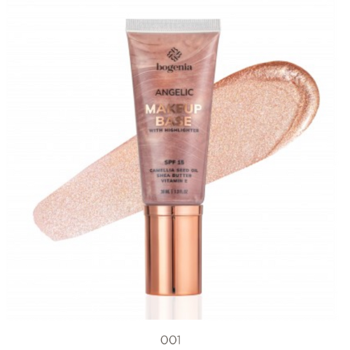 Оптом База під макіяж з хайлайтером ANGELIC MAKEUP BASE WITH HIGHLIGHTER BOGENIA BG612 – 38 мл Оптом База під макіяж з хайлайтером ANGELIC MAKEUP BASE WITH HIGHLIGHTER BOGENIA BG612 – 38 мл