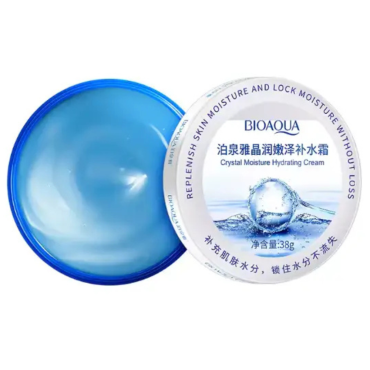 Оптом Зволожуючий крем-гель для обличчя BIOAQUA CRYSTAL MOISTURE HYDRATING CREAM з гіалуроновою кислотою розгладжуючий з антиоксидантною дією - 38 г