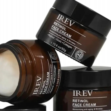 Оптом Розгладжуючий крем від перших ознак старіння IREV RETINOL CREAM з ретинолом і колагеном для еластичності шкіри - 50 г