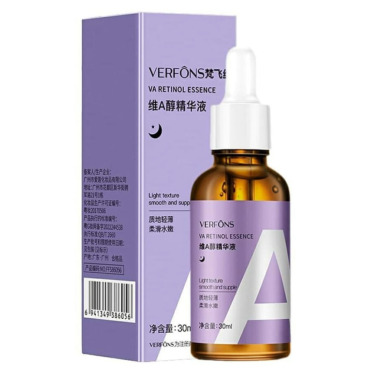 Оптом  Розгладжувальна сироватка для обличчя з ретинолом VERFONS RETINOL ESSENCE оновлювальна, проти зморшок - 30 мл