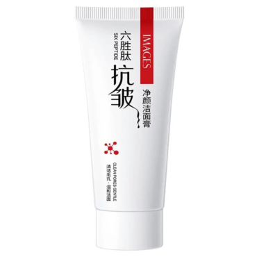 Оптом Молочко для вмивання IMAGES 6 PEPTIDES CLEAN PORES GENTLE 6 пептидів проти зморшок, для еластичності шкіри - 60 г