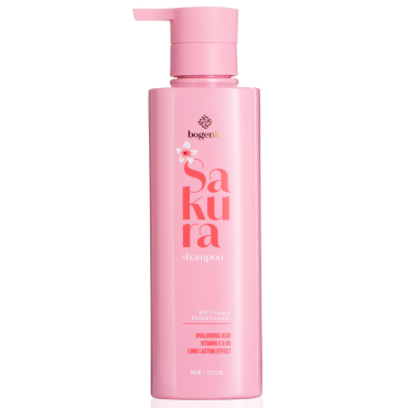 Оптом Шампунь для волосся з екстрактом сакури SAKURA SHAMPOO BOGENIA BG434 №001 - 450 мл