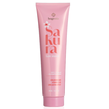 Оптом  Маска для волосся з екстрактом сакури SAKURA HAIR MASK BOGENIA BG434 №003 – 300 мл