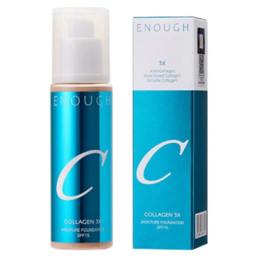 Оптом Тональний крем із потрійним колагеном ENOUGH COLLAGEN 3X MOISTURE FOUNDATION SPF 15 - 100 мл