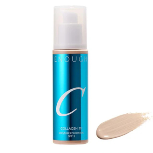 Оптом Тональний крем із потрійним колагеном ENOUGH COLLAGEN 3X MOISTURE FOUNDATION SPF 15 - 100 мл Оптом Тональний крем із потрійним колагеном ENOUGH COLLAGEN 3X MOISTURE FOUNDATION SPF 15 - 100 мл