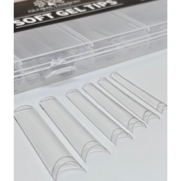 Оптом Гелеві типси для нарощування нігтів GLOBAL FASHION SOFT GEL TIPS - 240 од.
