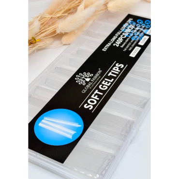 Оптом Гелеві типси для нарощування нігтів GLOBAL FASHION SOFT GEL TIPS - 240 од.