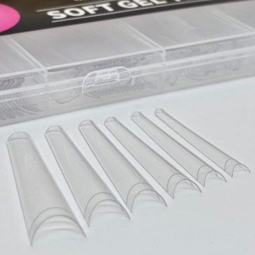 Оптом Гелеві типси для нарощування нігтів GLOBAL FASHION SOFT GEL TIPS - 240 од.