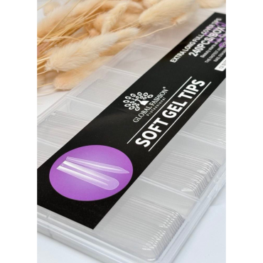 Оптом Гелеві типси для нарощування нігтів GLOBAL FASHION SOFT GEL TIPS - 240 од.