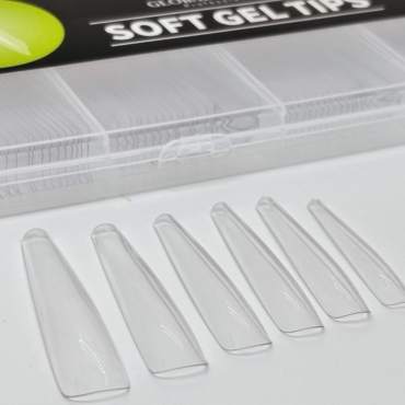 Оптом Гелеві типси для нарощування нігтів GLOBAL FASHION SOFT GEL TIPS - 240 од.