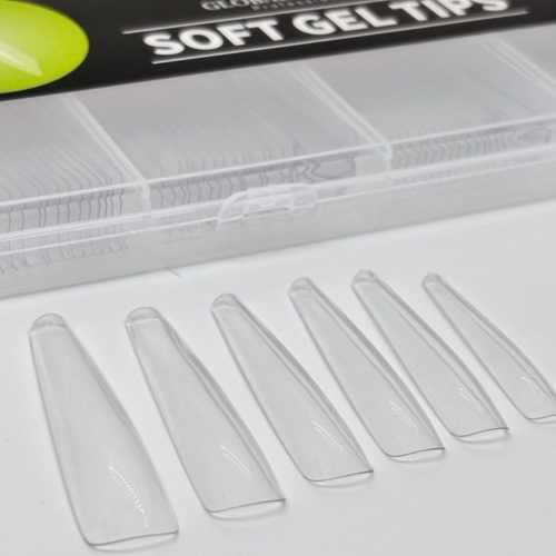 Оптом Гелеві типси для нарощування нігтів GLOBAL FASHION SOFT GEL TIPS - 240 од.