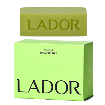 Оптом Безсиликоновий натуральний шампунь для волосся LADOR WASABI SHAMPOO BAR - 115 г
