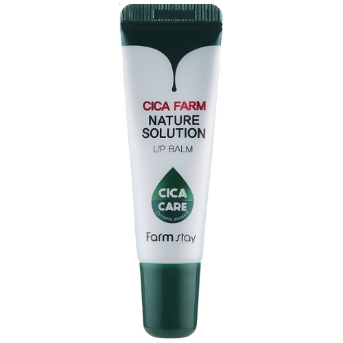 Оптом Бальзам для губ з азіатською центеллою FARMSTAY CICA FARM NATURE SOLUTION LIP BALM - 10 г