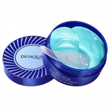 Оптом Патчі під очі з пептидами блакитної міді Bioaqua Blue Copper Peptide Essence Eye Mask - 60 шт