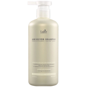Оптом Шампунь для нейтралізації жовтого відтінку волосся Lador Ash Silver Shampoo - 300 мл