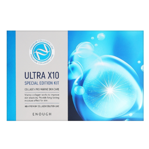 Оптом Набір мініатюр для обличчя із колагеном Enough Ultra X10 Special Edition 4 Kit