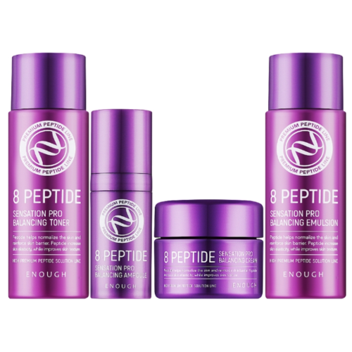 Оптом Набір мініатюр для обличчя з пептидами Enough 8 Peptide Special Edition 4 Kit