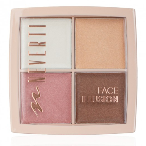 Оптом Палетка хайлайтер ILLUSION BOGENIA NEVERTI NP206