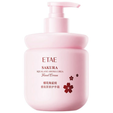 Оптом Крем для рук поживний з екстрактом сакури та сечовиною ETAE SAKURA SQUALANE AROMA UREA HAND CREAM - 350 г Оптом Крем для рук поживний з екстрактом сакури та сечовиною ETAE SAKURA SQUALANE AROMA UREA HAND CREAM - 350 г