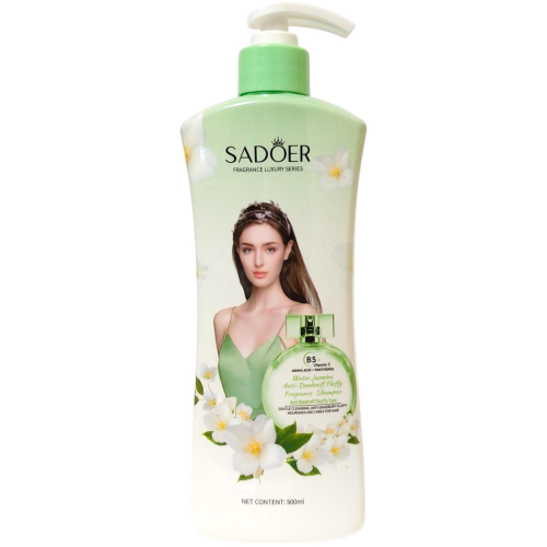Оптом Парфумований шампунь для волосся з екстрактом жасмину проти лупи SADOER JASMINE SHAMPOO - 500 мл