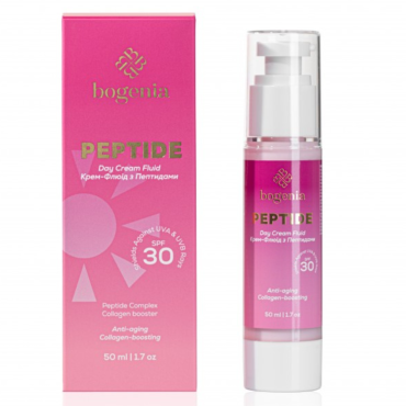 Оптом Крем-флюїд з пептидами BOGENIA PEPTIDE DAY CREAM FLUID SPF 30 BG454 001 - 50 мл