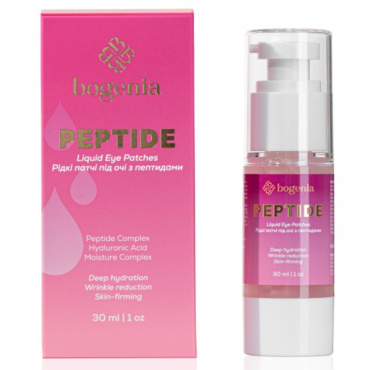 Оптом Рідкі патчі під очі з пептидами BOGENIA PEPTIDE LIQUID EYE PATCHES BG454 004 - 30 мл
