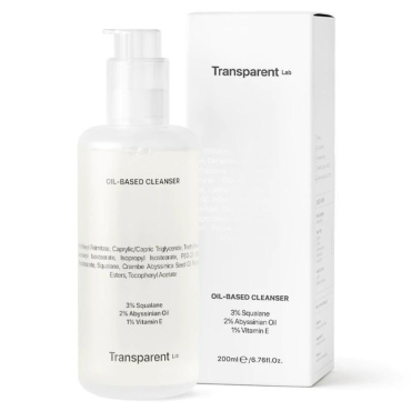 Засіб для зняття макіяжу на масляній основі TRANSPARENT LAB OIL-BASED CLEANSER - 200 мл Засіб для зняття макіяжу на масляній основі TRANSPARENT LAB OIL-BASED CLEANSER - 200 мл