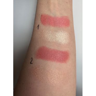 Оптом Хайлайтер+рум'яна Богенія BOGENIA MATCH STICK HIGHLIGHTER & BLUSH BG637 - 12 г