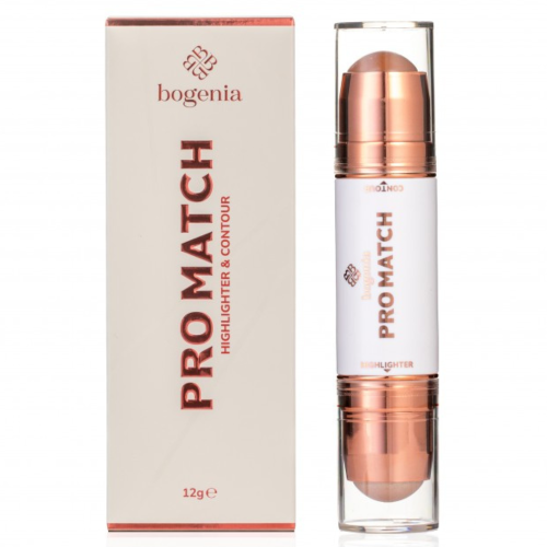 Оптом Хайлайтер+контур Богенія BOGENIA MATCH STICK HIGHLIGHTER & CONTOUR BOGENIA BG656 - 12 г