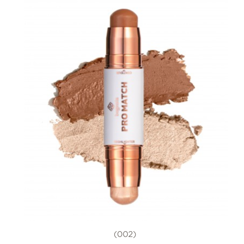 Оптом Хайлайтер+контур Богенія BOGENIA MATCH STICK HIGHLIGHTER & CONTOUR BOGENIA BG656 - 12 г