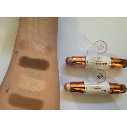 Оптом Хайлайтер+контур Богенія BOGENIA MATCH STICK HIGHLIGHTER & CONTOUR BOGENIA BG656 - 12 г