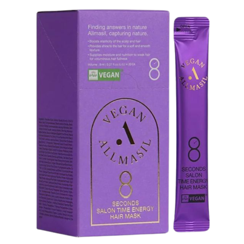 Оптом Маска "Енергія волосся" MASIL ALLMASIL MASIL 8 SECONDS SALON TIME ENERGY HAIR MASK - 8 мл