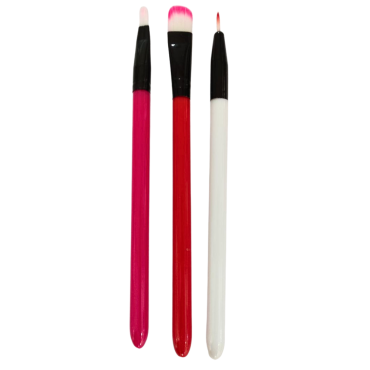 Оптом Набір пензликів для макіяжу - 3 шт.