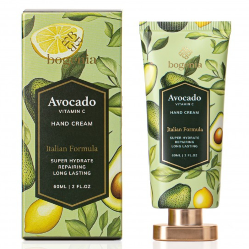 Оптом Крем для рук Богенія з авокадо та вітаміном С AVOCADO + VITAMIN C HAND CREAM BOGENIA BG447 №001 - 60 мл