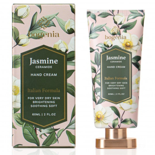 Оптом Крем для рук Богенія з жасмином і керамідами JASMINE + CERAMIDE HAND CREAM BOGENIA BG447 №002 - 60 мл