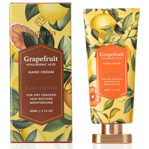 Оптом Крем для рук Богенія з грейпфрутом і гіалуроновою кислотою GRAPEFRUIT + HYALURONIC ACID HAND CREAM BOGENIA BG447 №003 - 60 мл