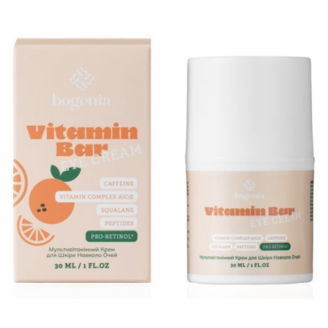 Оптом Мультивітамінний крем для шкіри навколо очей BOGENIA VITAMIN BAR BG439 №003  - 30мл 