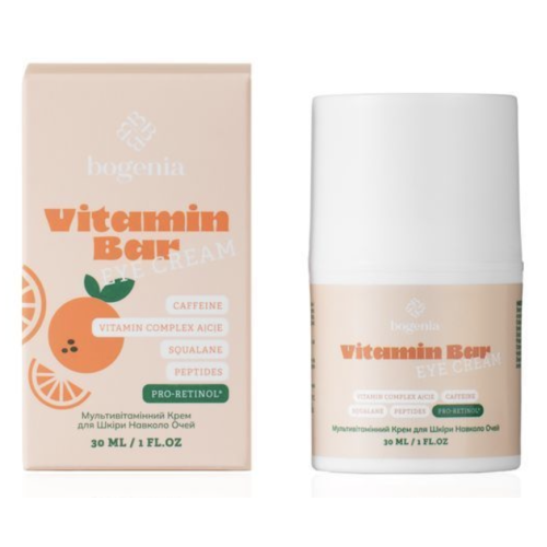 Оптом Мультивітамінний крем для шкіри навколо очей BOGENIA VITAMIN BAR BG439 №003  - 30мл 