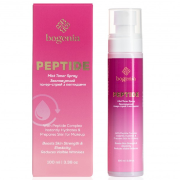 Оптом Тонер-спрей з пептидами PEPTIDE MIST TONER SPRAY BOGENIA BG454 №007 - 100 мл